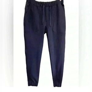Zyia Navy Blue Drawstring Waist Joggers